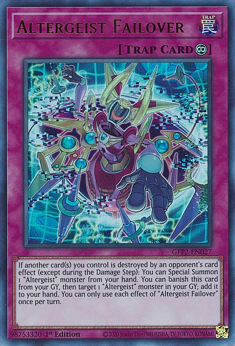 Altergeist Failover - GFP2-EN027 - Ultra Rare