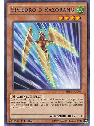 Speedroid Razorang - HSRD-EN004 - Rare