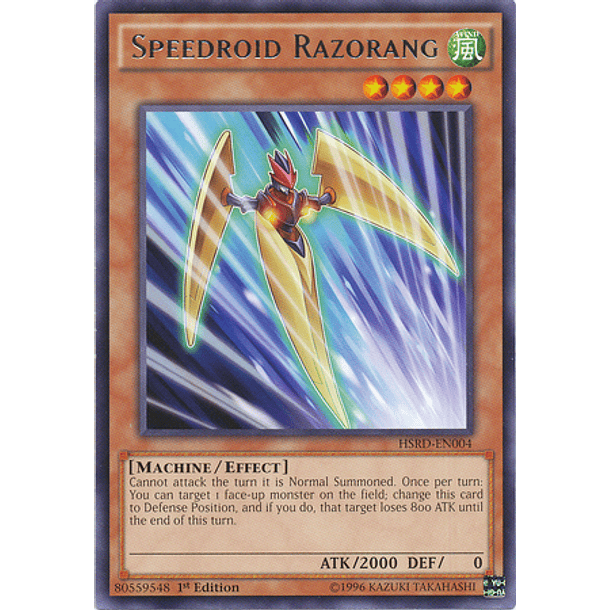 Speedroid Razorang - HSRD-EN004 - Rare