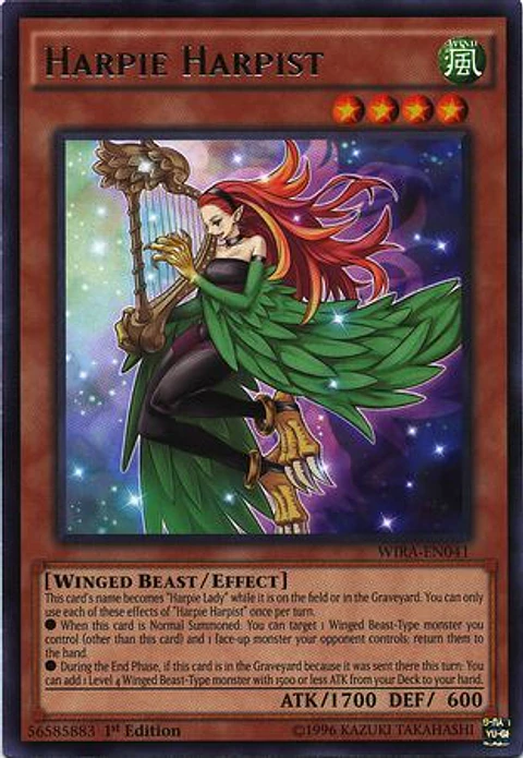 Harpie Harpist - WIRA-EN041 - Rare 