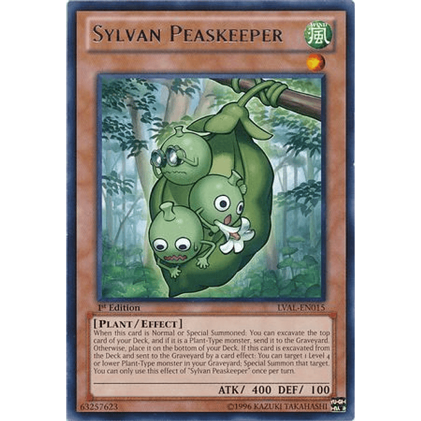 Sylvan Peaskeeper - LVAL-EN015 - Rare