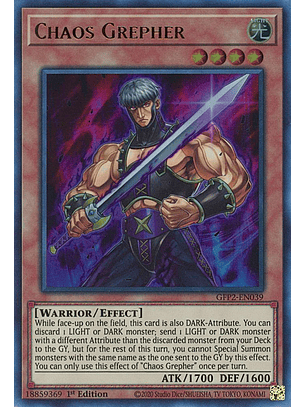 Chaos Grepher - GFP2-EN039 - Ultra Rare