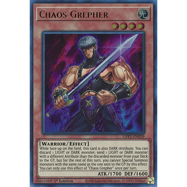 Chaos Grepher - GFP2-EN039 - Ultra Rare