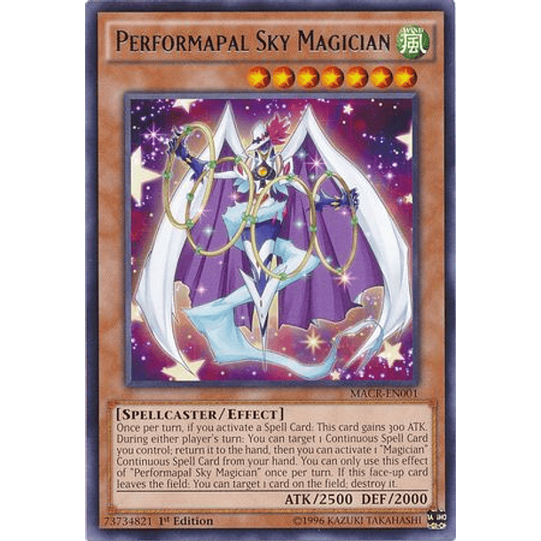 Performapal Sky Magician - MACR-EN001 - Rare