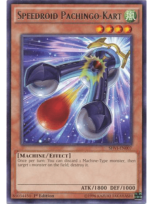 Speedroid Pachingo-Kart - SHVI-EN007 - Rare