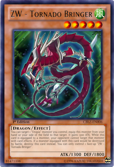 ZW - Tornado Bringer - CBLZ-EN006 - Rare 1