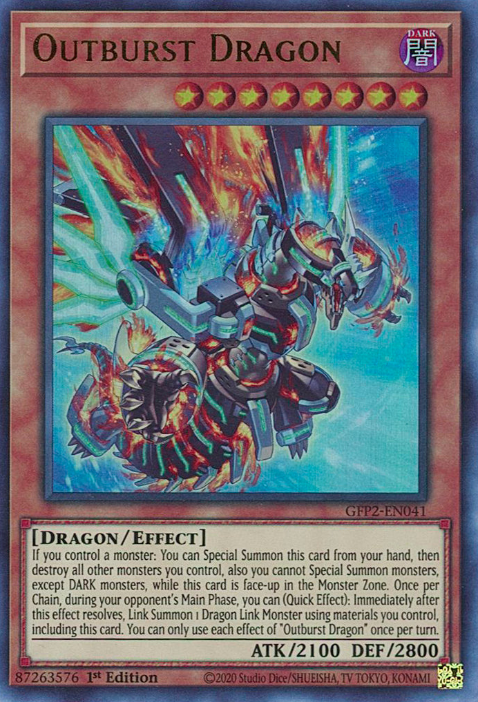 Outburst Dragon - GFP2-EN041 - Ultra Rare 1