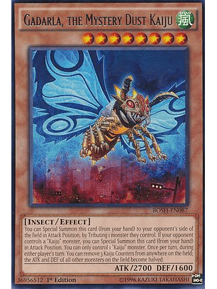 Gadarla, the Mystery Dust Kaiju - BOSH-EN087 - Rare