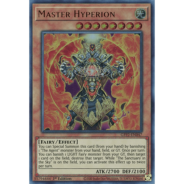Master Hyperion - GFP2-EN047 - Ultra Rare