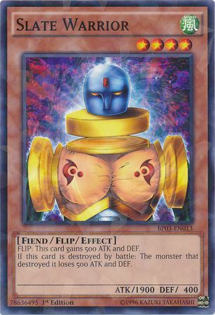 Slate Warrior - BP03-EN013 - Rare  1