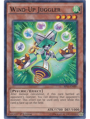 Wind-Up Juggler - BP03-EN086 - Rare