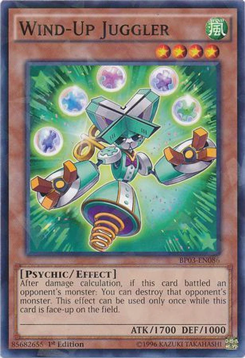 Wind-Up Juggler - BP03-EN086 - Rare