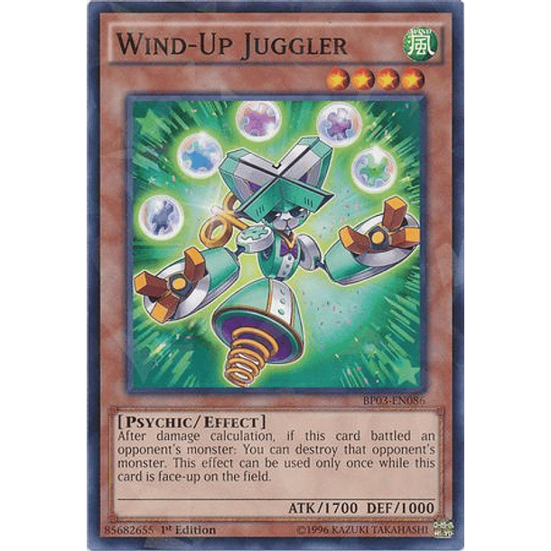 Wind-Up Juggler - BP03-EN086 - Rare