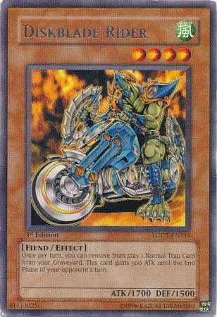 Diskblade Rider - LODT-EN035 - Rare 1