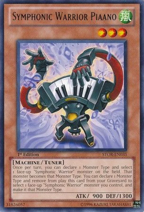 Symphonic Warrior Piaano - STOR-EN035 - Rare