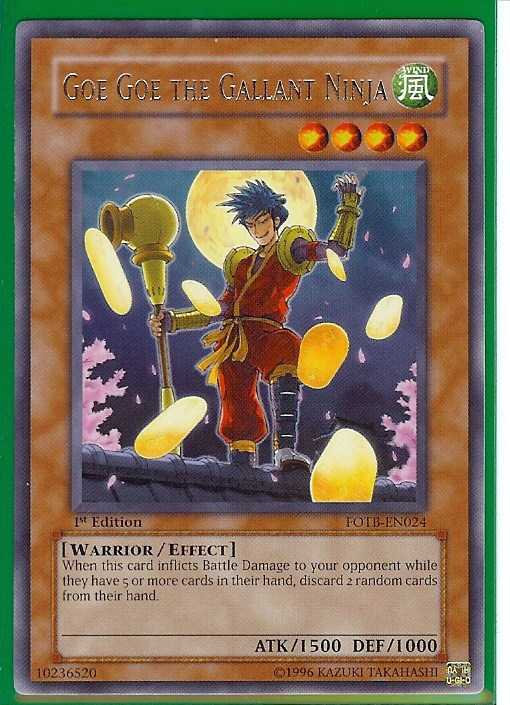 Goe Goe the Gallant Ninja - FOTB-EN024 - Rare 1