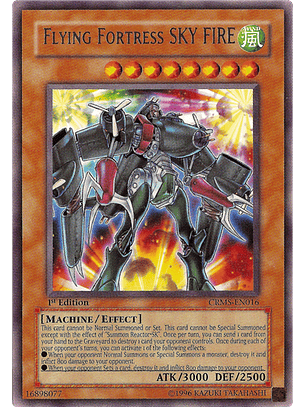 Flying Fortress SKY FIRE - CRMS-EN016 - Rare
