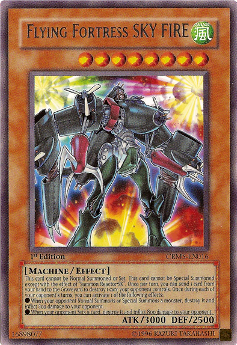 Flying Fortress SKY FIRE - CRMS-EN016 - Rare