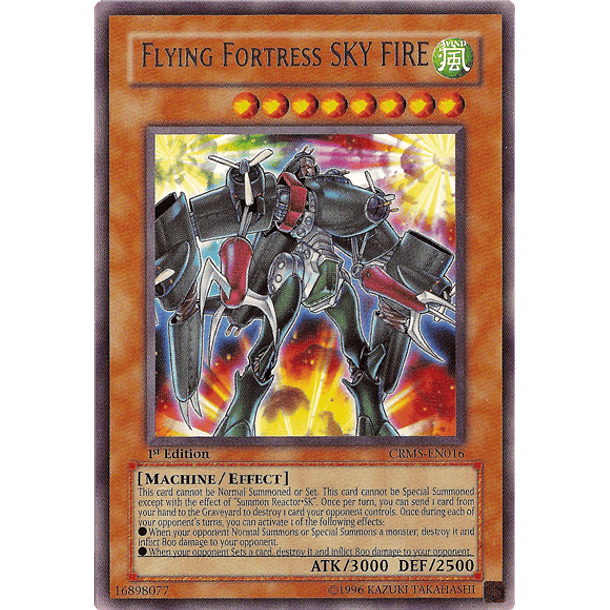 Flying Fortress SKY FIRE - CRMS-EN016 - Rare