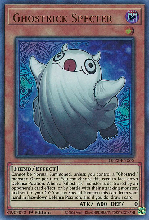 Ghostrick Specter - GFP2-EN065 - Ultra Rare