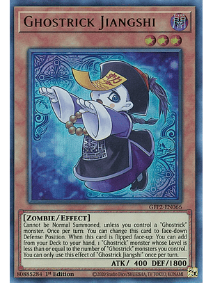 Ghostrick Jiangshi - GFP2-EN066 - Ultra Rare