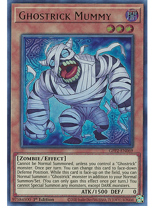 Ghostrick Mummy - GFP2-EN069 - Ultra Rare