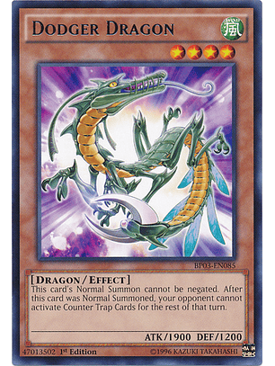 Dodger Dragon - BP03-EN085 - Rare