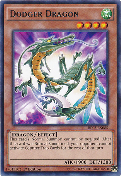 Dodger Dragon - BP03-EN085 - Rare