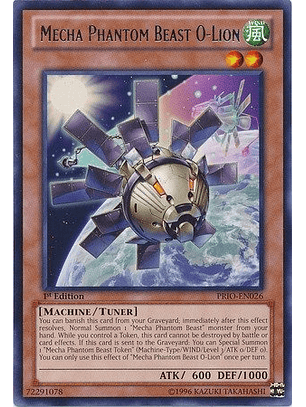 Mecha Phantom Beast O-Lion - PRIO-EN026 - Rare