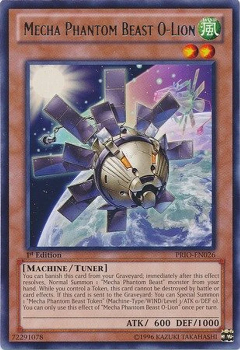 Mecha Phantom Beast O-Lion - PRIO-EN026 - Rare