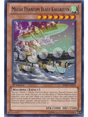 Mecha Phantom Beast Kalgriffin - SHSP-EN028 - Rare