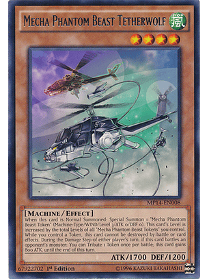 Mecha Phantom Beast Tetherwolf - LTGY-EN022 - Rare