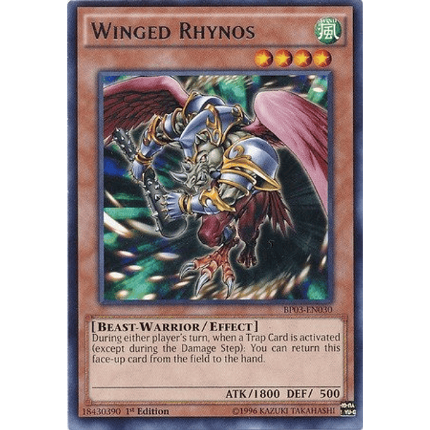Winged Rhynos - BP03-EN030 - Rare