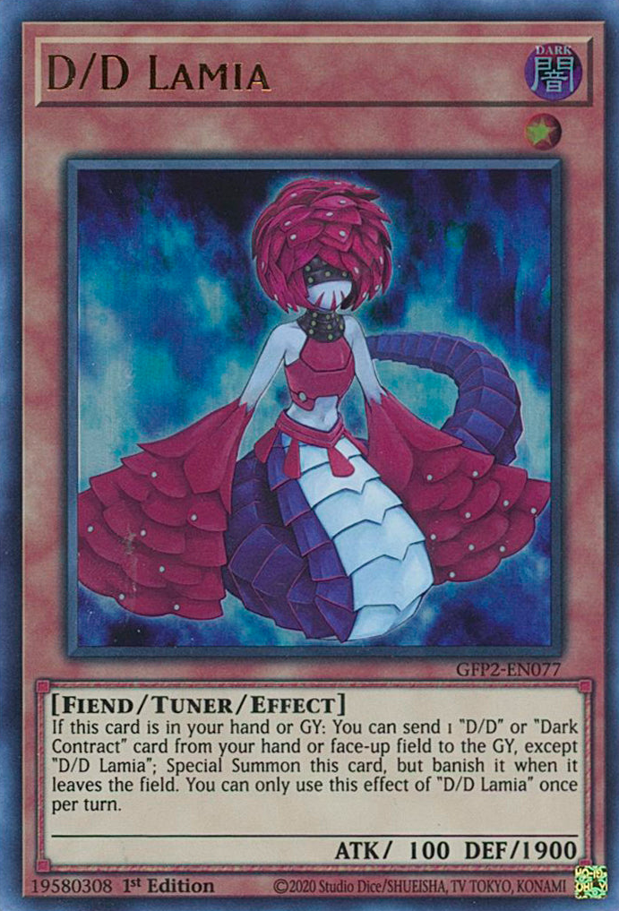 D/D Lamia - GFP2-EN077 - Ultra Rare 1