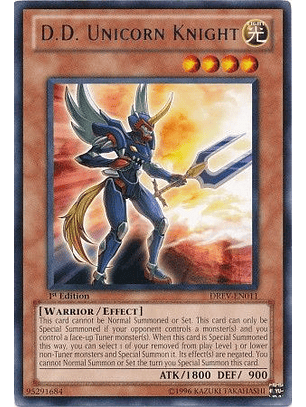 D.D. Unicorn Knight - DREV-EN011 - Rare