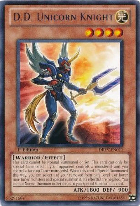 D.D. Unicorn Knight - DREV-EN011 - Rare