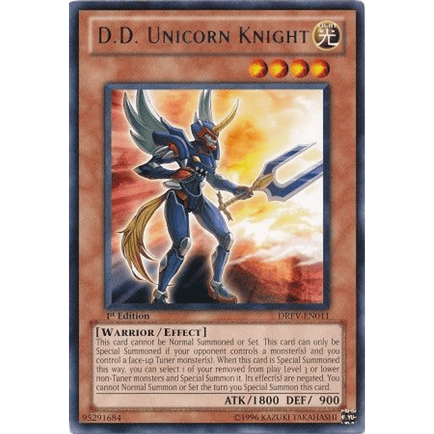 D.D. Unicorn Knight - DREV-EN011 - Rare