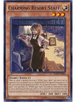 Charming Resort Staff - INOV-EN086 - Rare