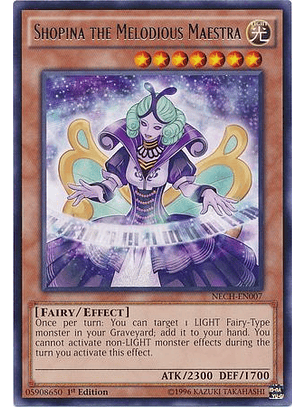 Shopina the Melodious Maestra - NECH-EN007 - Rare