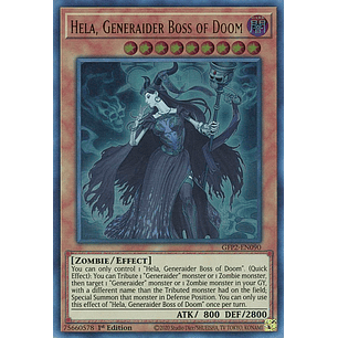 Hela, Generaider Boss of Doom - GFP2-EN090 - Ultra Rare