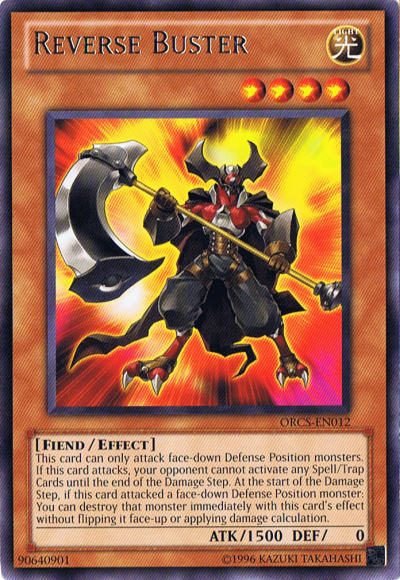 Reverse Buster - ORCS-EN012 - Rare  1