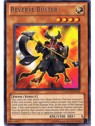 Reverse Buster - ORCS-EN012 - Rare 
