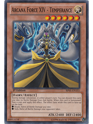 Arcana Force XIV - Temperance - LODT-EN014 - Rare