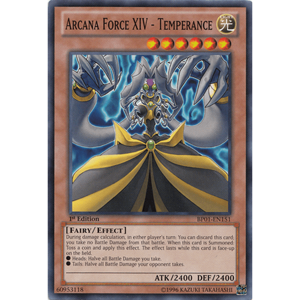 Arcana Force XIV - Temperance - LODT-EN014 - Rare