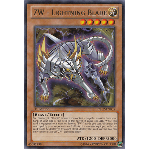 ZW - Lightning Blade - CBLZ-EN005 - Rare