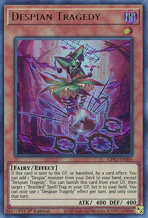 Despian Tragedy - GFP2-EN096 - Ultra Rare