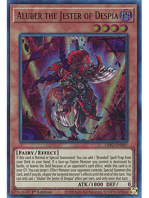 Aluber the Jester of Despia - GFP2-EN097 - Ultra Rare