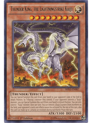 Thunder King, the Lightningstrike Kaiju - SHVI-EN087 - Rare