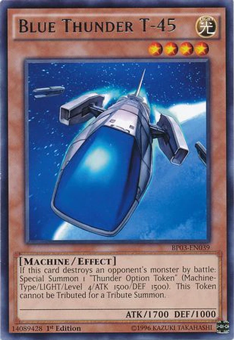Blue Thunder T-45 - BP03-EN039 - Rare