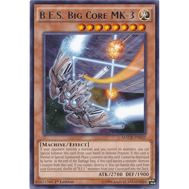 B.E.S. Big Core MK-3 - MACR-EN032 - Rare